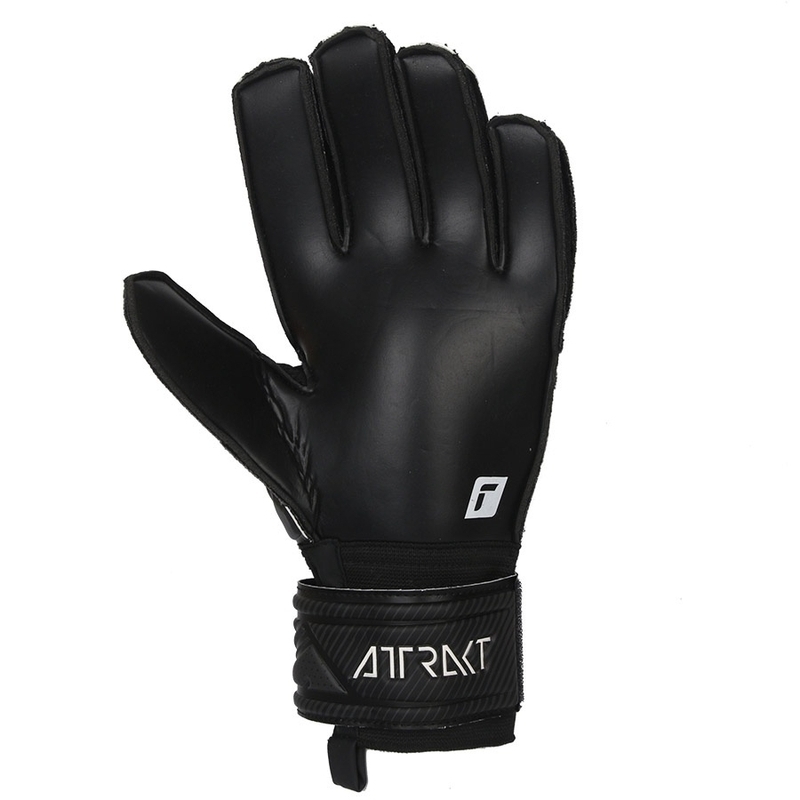 Вратарские перчатки Reusch Attrakt Solid, цвет черный