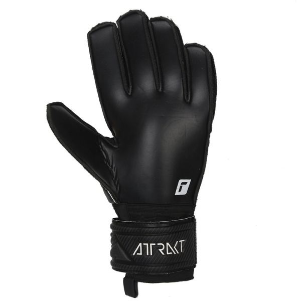 Reusch Attrakt Solid Torwarthandschuh, Farbe schwarz