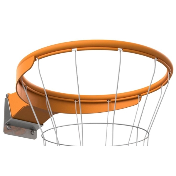 FLEXMATIC basketkorg, dubbelriktad lutning, FIBA-standard