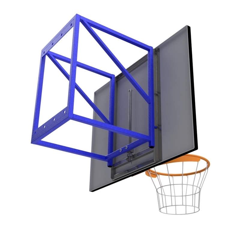 OPTIMUM basketball set, 90 x 120 cm backboard