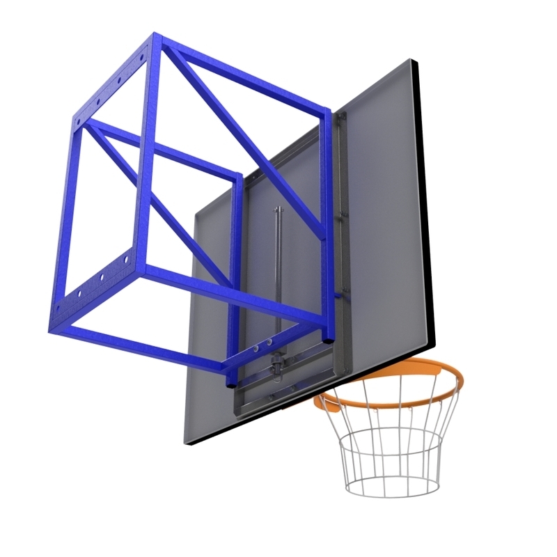 OPTIMUM Basketball-Set mit Höhenverstellung