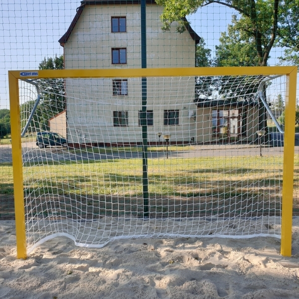 Beachhandbollsmål, aluminium, förstärkta 3x2 m