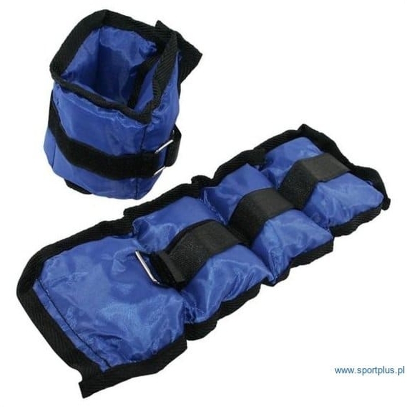 HMS Trainingsgewichte 2 x 1,5 KG, Farbe blau