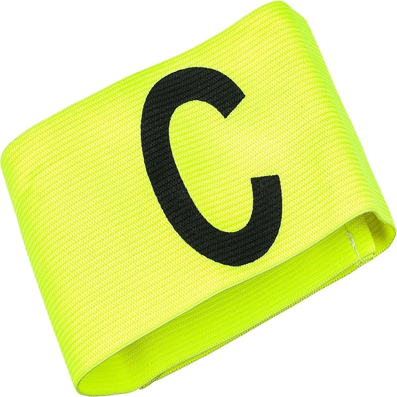 Select captain's armband, yellow