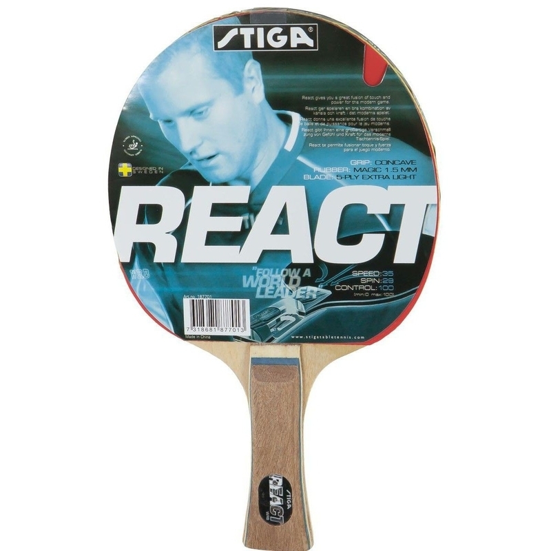 Stiga React WRB pöytätennismaila