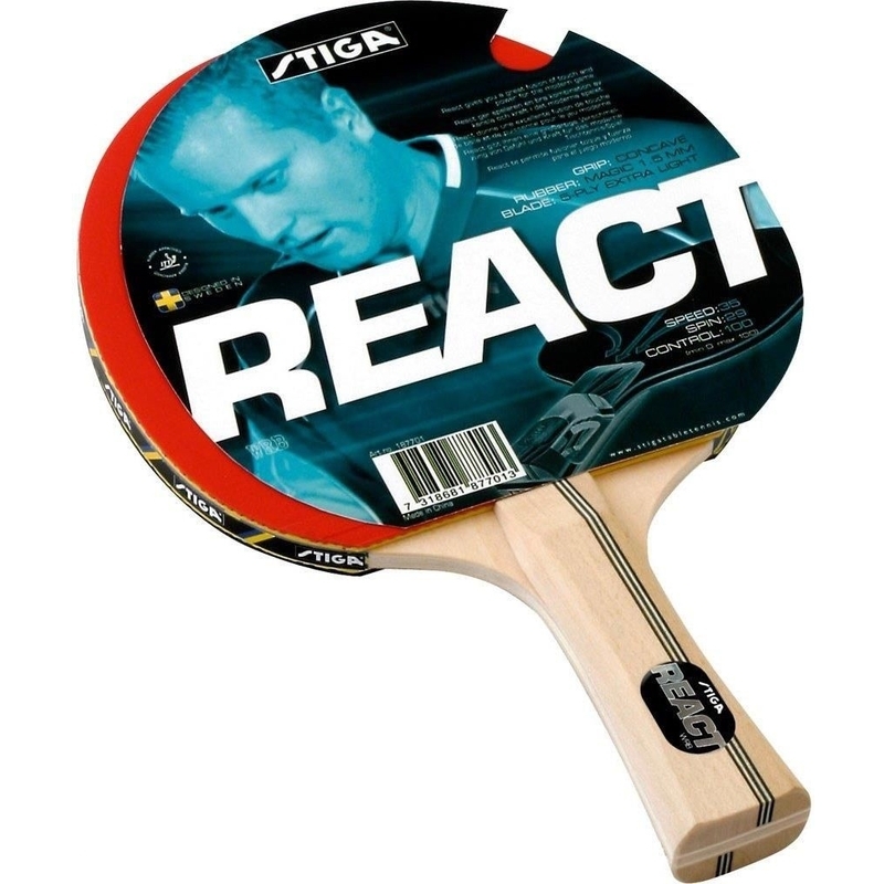 Stiga React WRB pöytätennismaila