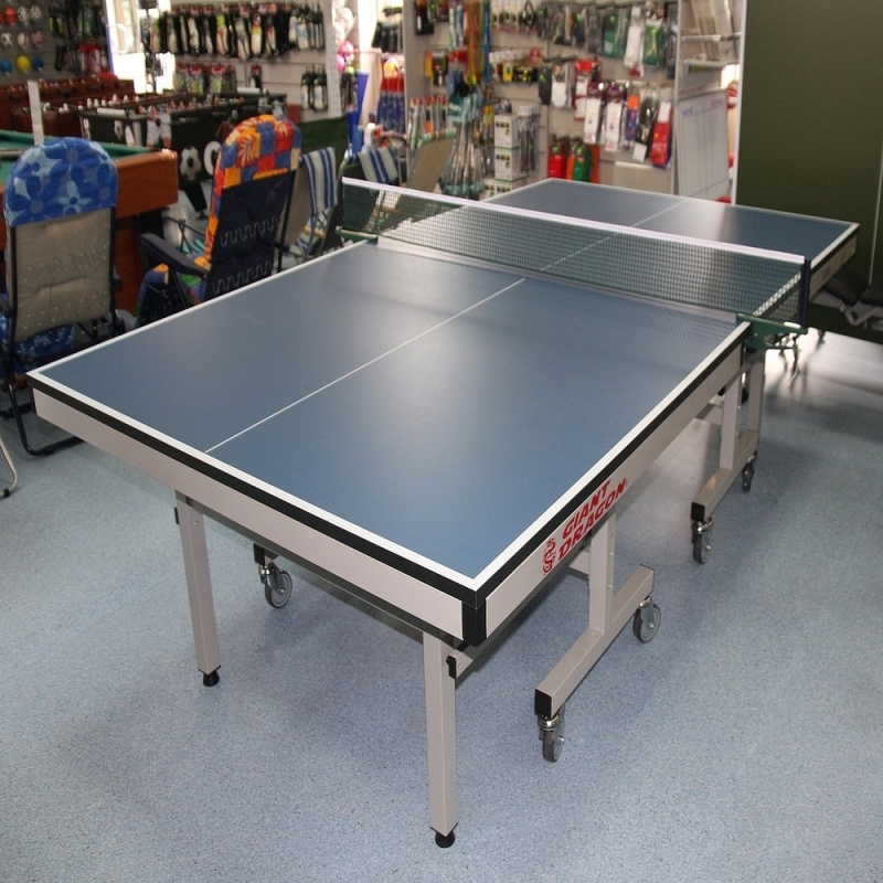 Giant Dragon K2008 table tennis table (25 mm top, ITTF approved)