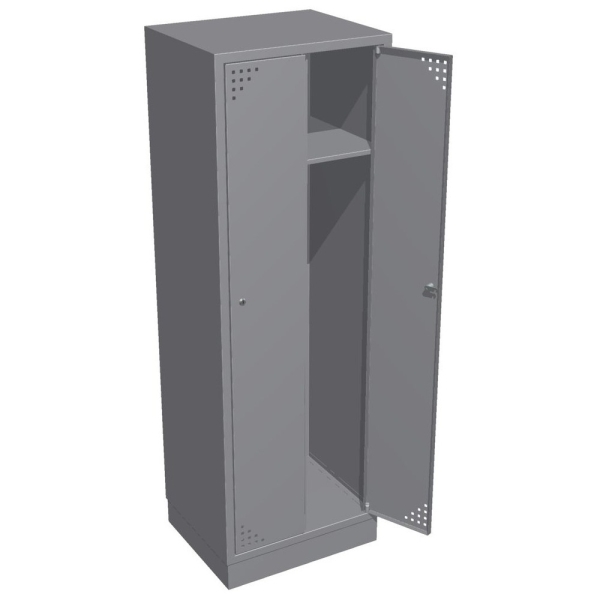 Metal 2-door closet cabinet (SM-60-2)