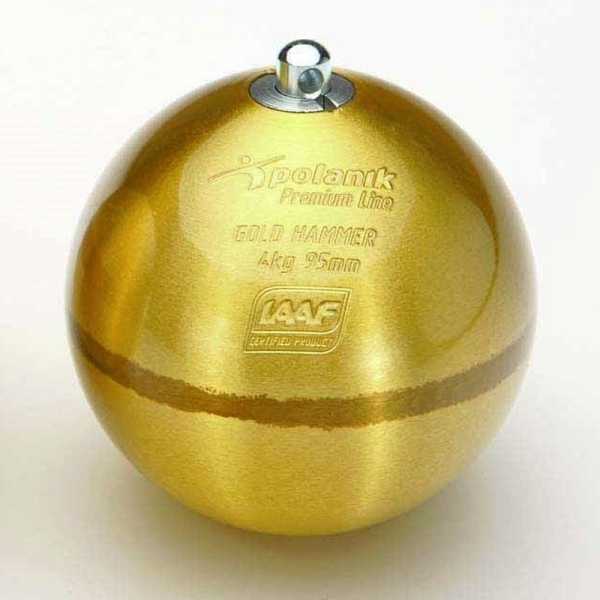 Zelta āmurs vieglatlētikas āmurs, 4 kg IAAF brass