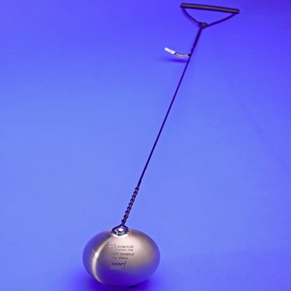 Ziolkowski Hammer Silver, 7.26 kg IAAF brass