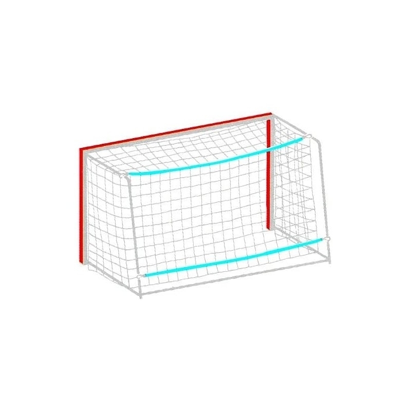 Handballnetze, PP 4 mm, 0,8 x 1 m tief