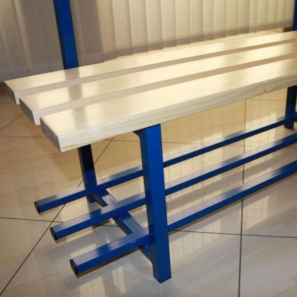 Checkroom bench-hanger - one-sided