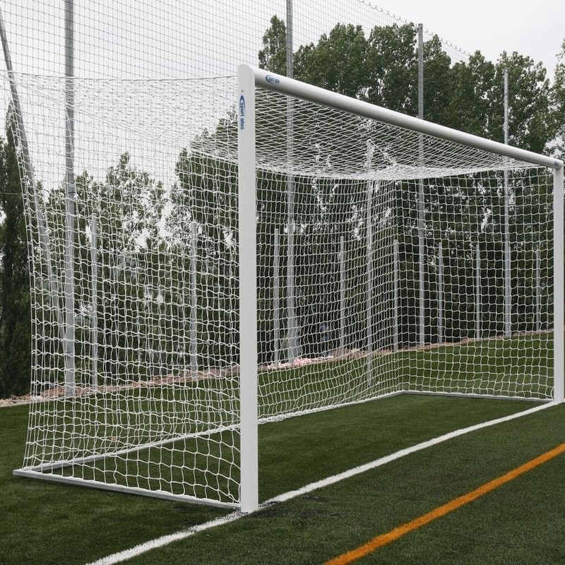 Fußballtore 7,32 x 2,44 m - Profi mit Abspannungen