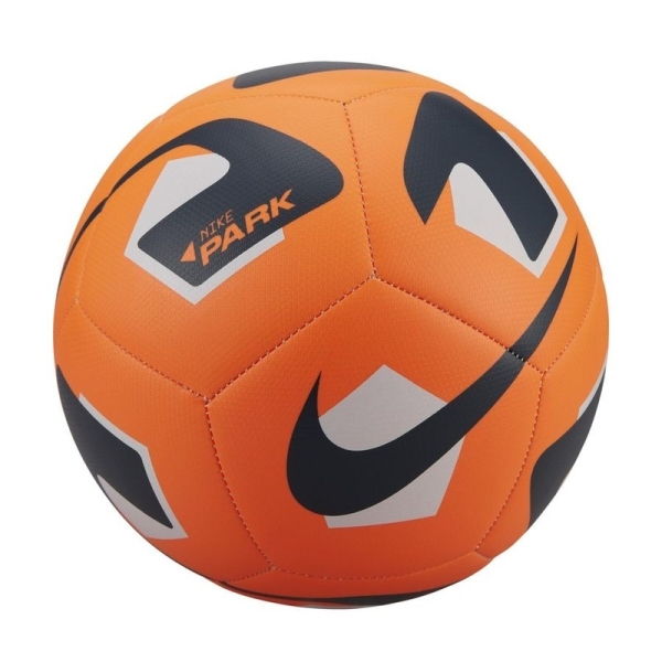 Nike Parkball, Größe 5, Farbe orange und weiß