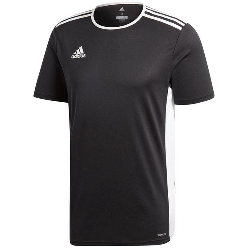 Adidas Entrada T-shirt, 18JSY, storlek XS, färg svart