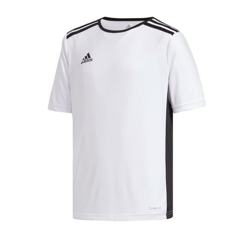 Adidas Entrada T-shirt, 18JSY, storlek 176, vit