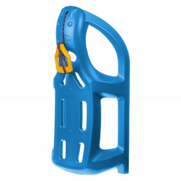 Sea Lion plastic sled, blue color