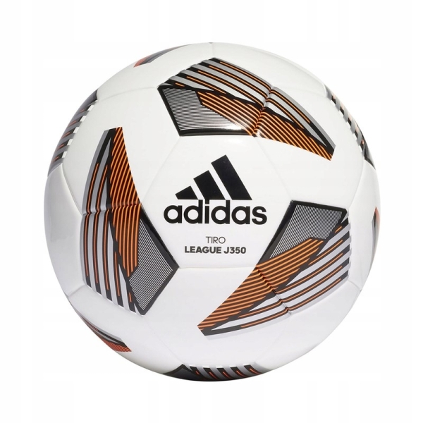 Adidas soccer ball, Tiro League J350, size 4, color white-orange