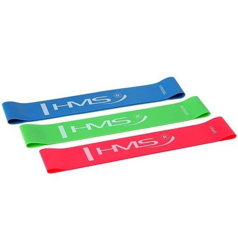 HMS GU04 Slim Exercise Rubber Set