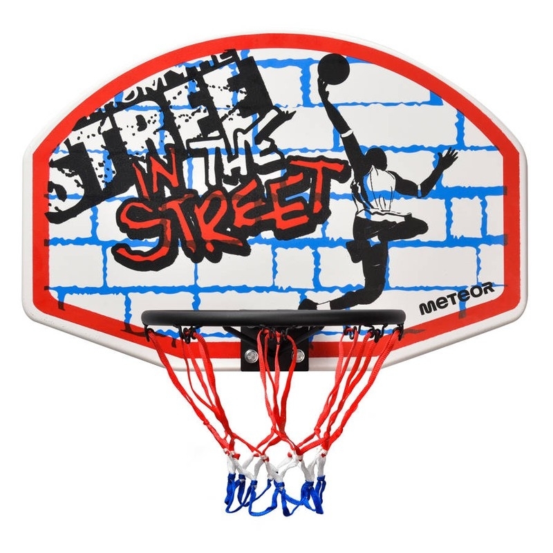 Meteor basketball backboard, Street