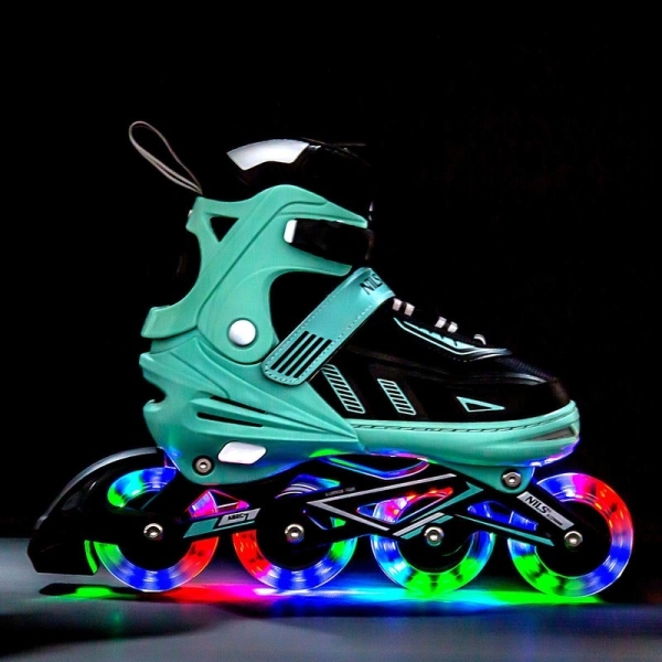 Skates, Nils Extreme, NA11230A, size (M) 35-38, color turquoise-black