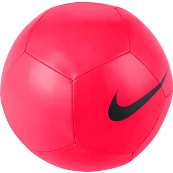 Nike Pitch Team soccer ball, size 5, color red