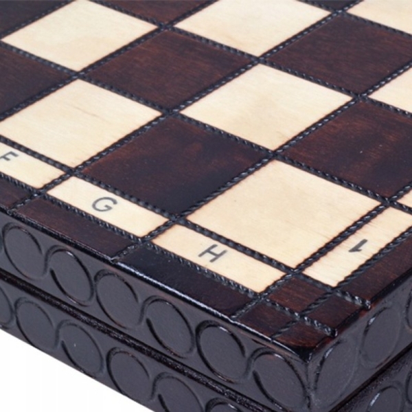 Royal wooden chess, medium - Sunrise Chess & Games