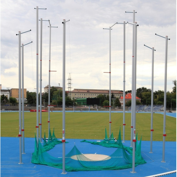 Training cage for hammer and discus throw KLM-7/9-A