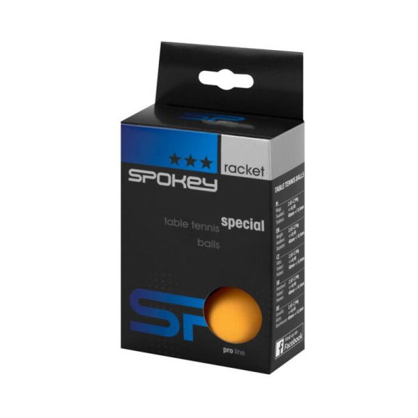 Spokey Special table tennis ball, orange color