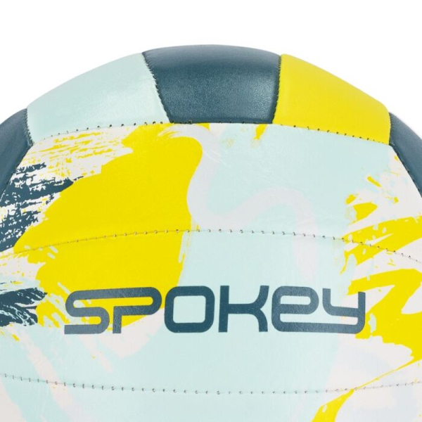 Spokey Setter volleyball, size 5, blue, navy and white color