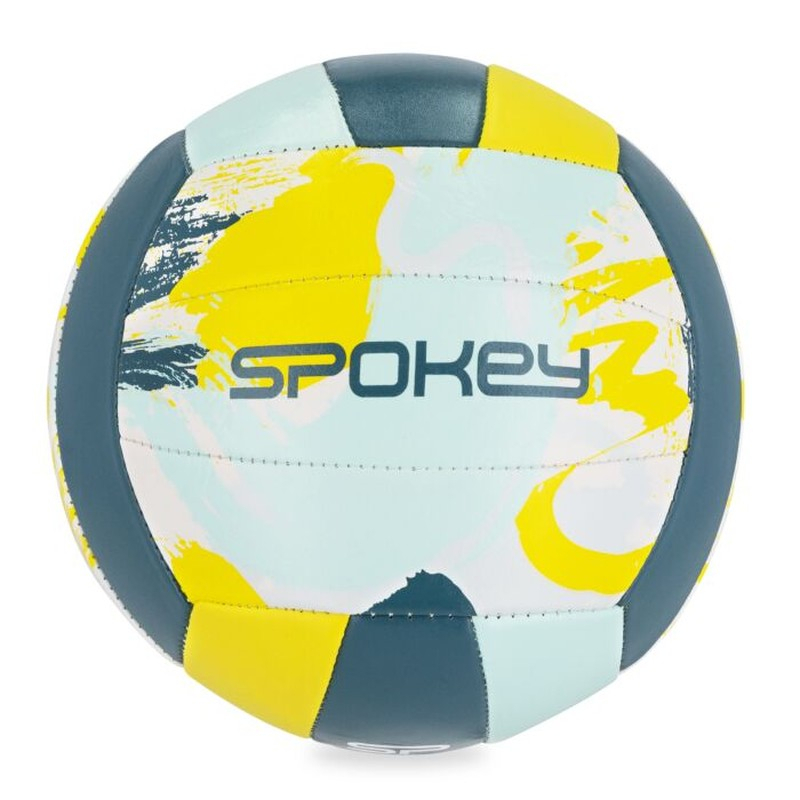 Spokey Setter volleyball, size 5, blue, navy and white color