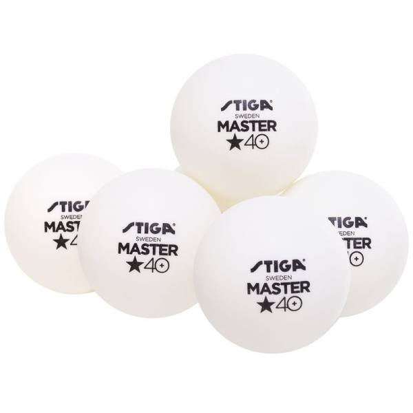 Stiga Master table tennis ball white color