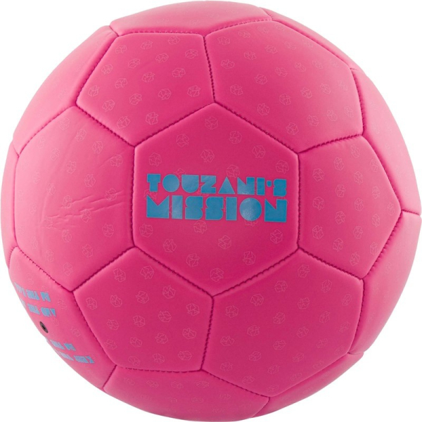 Touzanis Mission soccer, size 5, pink color