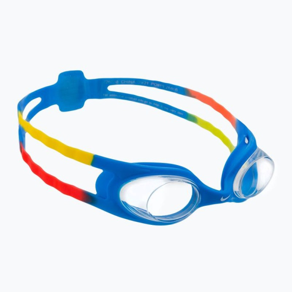 Nike Easy Fit Kids Goggle uimalasit , kelta-sininen väri