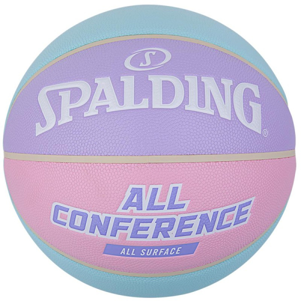 Spalding ALL CONFERENCE basketbola bumba 6 izmērs - pasteļtoņa krāsas