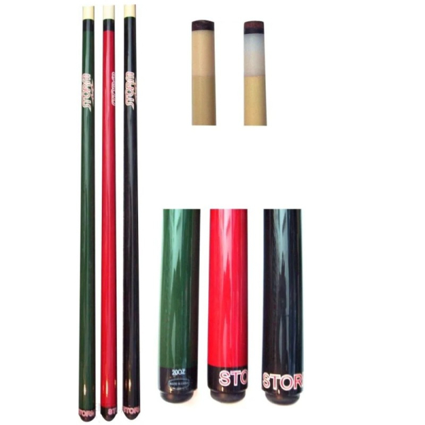 Pool Storm 1-piece pool cue 145 cm