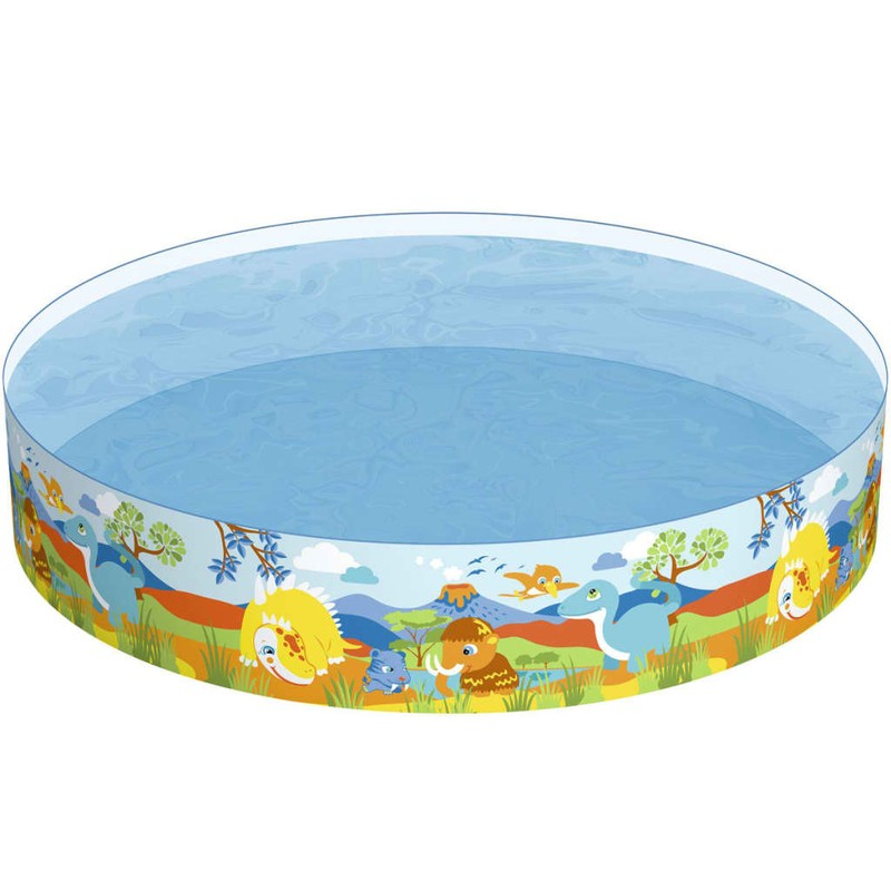 Baseins 244 x 46 cm, Bestway Pool Dinosaur Fill'N Fun, 55001