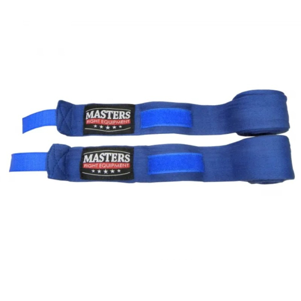 MASTERS Boxing Wraps, Tapes, Bandages - BB-4, color blue