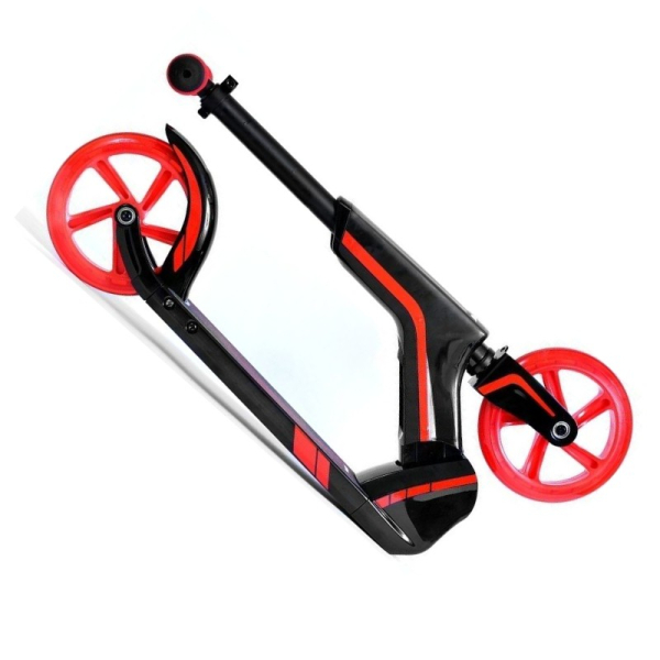 SMJ MS185-PRO roter Scooter, Farbe rot/schwarz