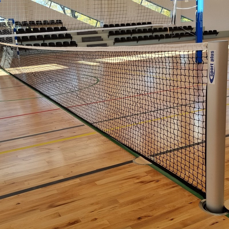 Tennisstolpar 120x100 mm aluminium oval professional