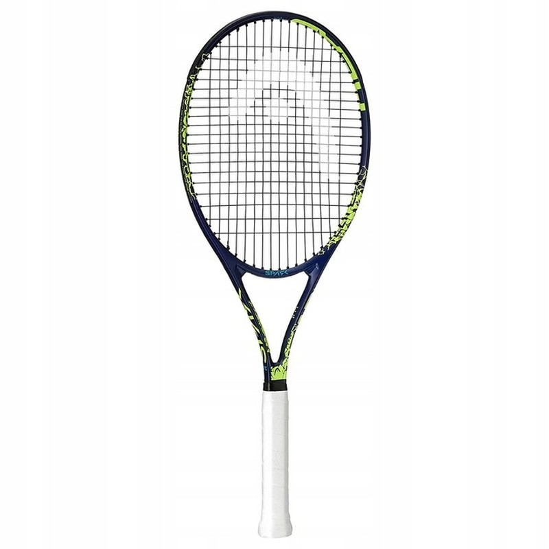 Head MX Spark Elite L2 tennis racket, navy blue and yellow color