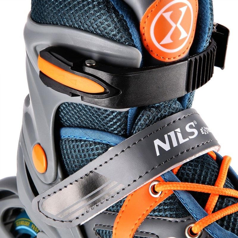 Nils Extreme inline skates, NJ1828A, color gray-orange