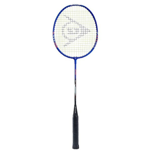 "Dunlop Nitro Star SSX 1.0" badmintono rinkinys 4 žaidėjams (4 raketės, 2 raketės, raketės, lazdos, tinklelis)