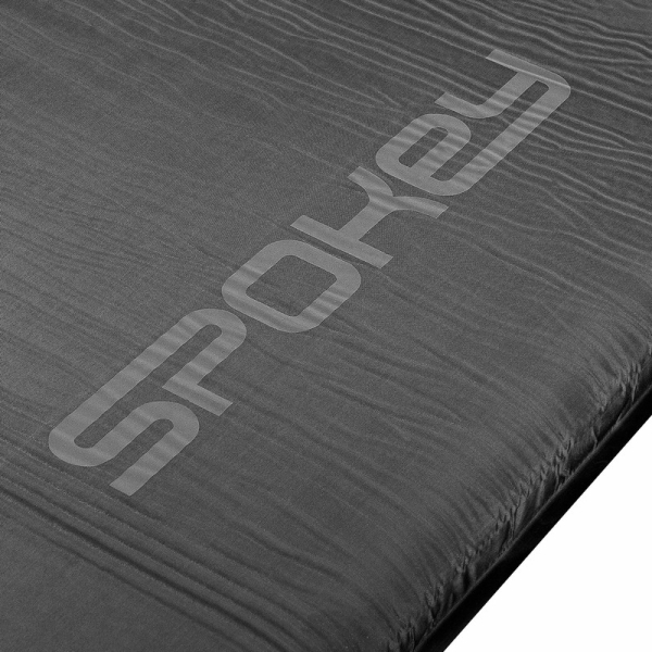 Grey self-inflating mat (R-Value 3) Spokey FATTY