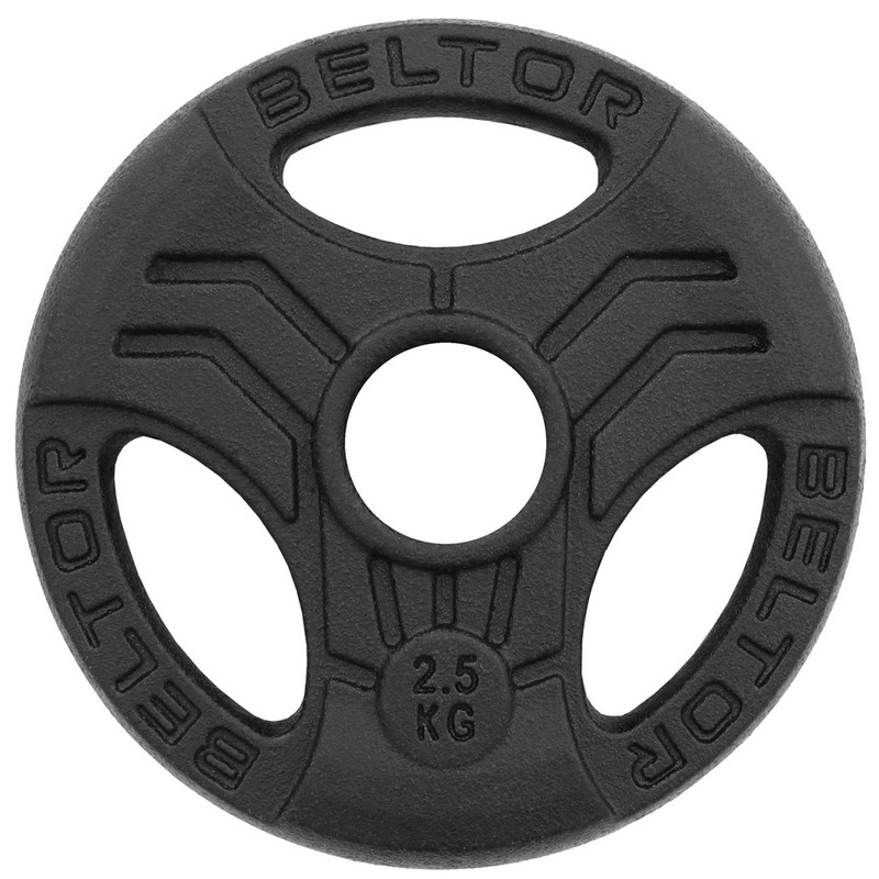 Beltor Obciążenie Żeliwne Kierownica "FASTGRIP" / Iron Handle Plates 2,5kg