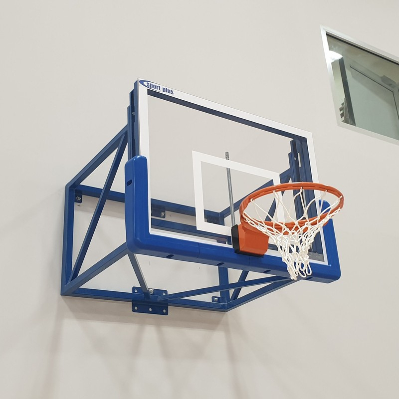 Pevná konstrukce basketbalového koše, pro zadní desky 120x90 cm