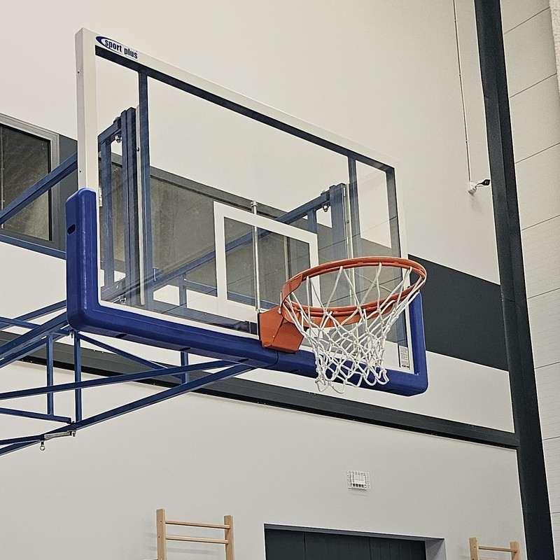 SPRINGMATIC gefederter Basketballkorb mit Haken