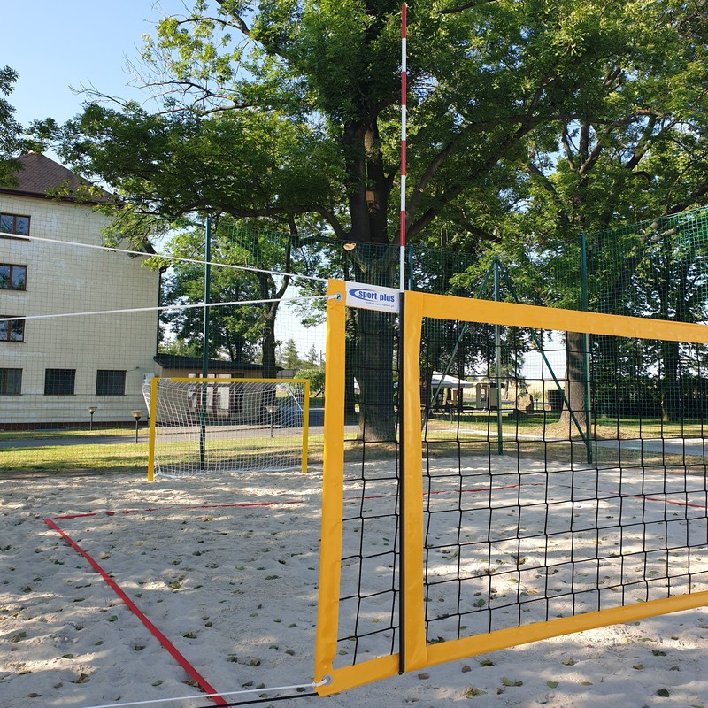 Volleybollantenn (monterad på nätet)