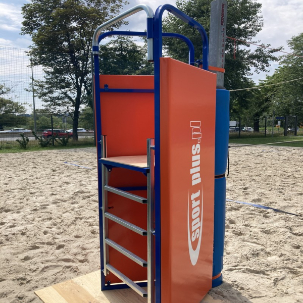 Beachvolleyball-Schiedsrichterstand