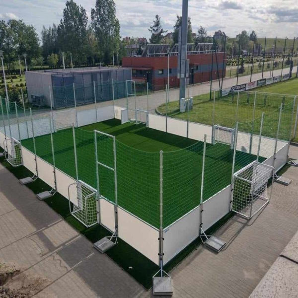 Mini-Fußballplatz, mobil